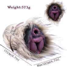 Realistic dog vaginal plush masturbator pocket pussy