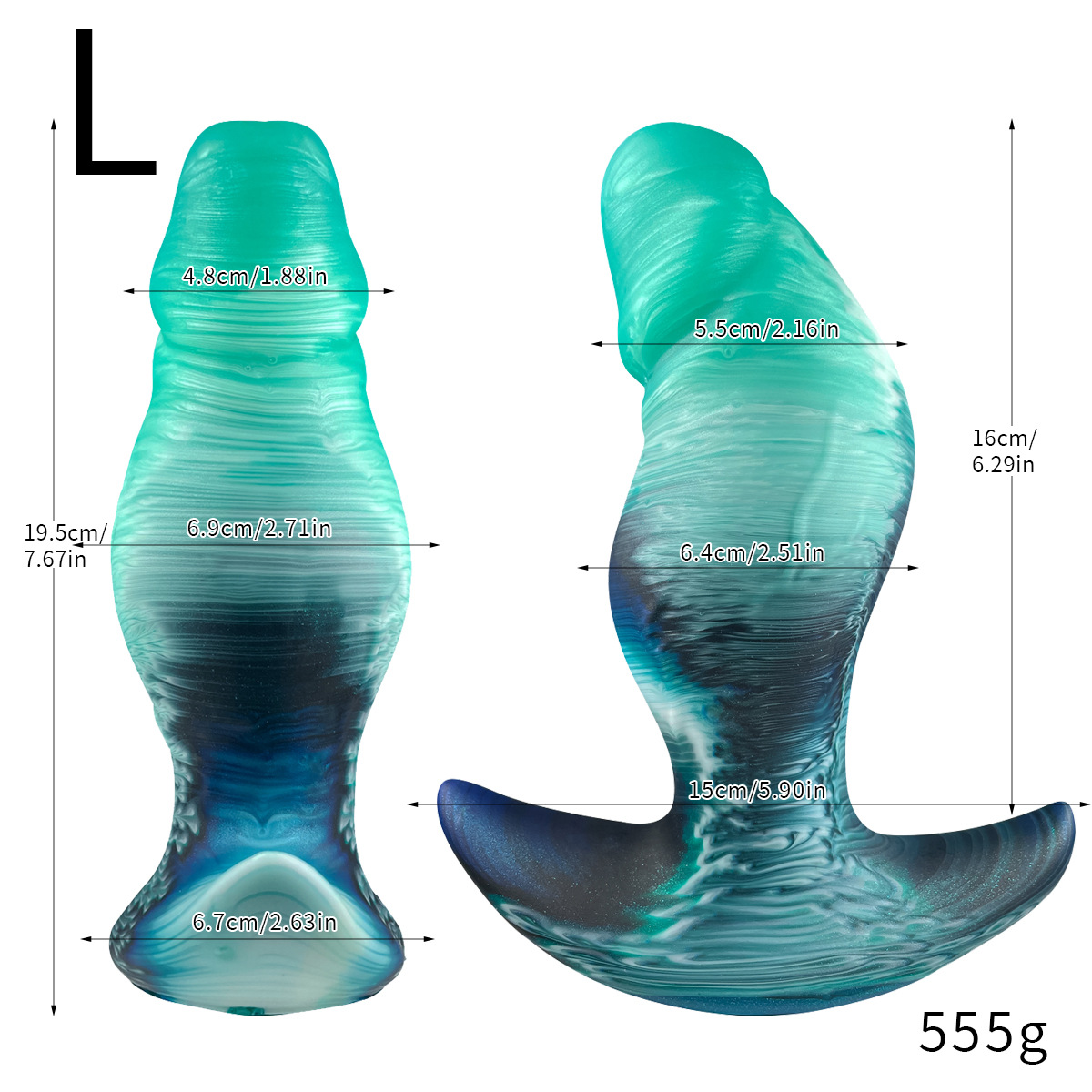 Anchor-Shaped Liquid Silicone Plug