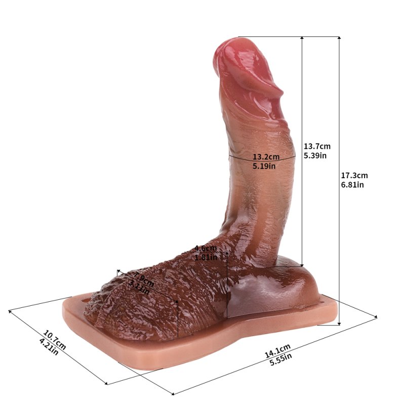 Realistic Strap On Dildo Sex Grinder Vibrator