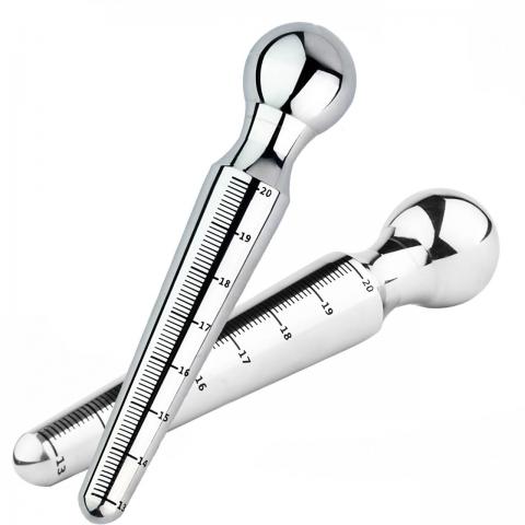 Stainless steel prostate massager - Horse Eye Stick